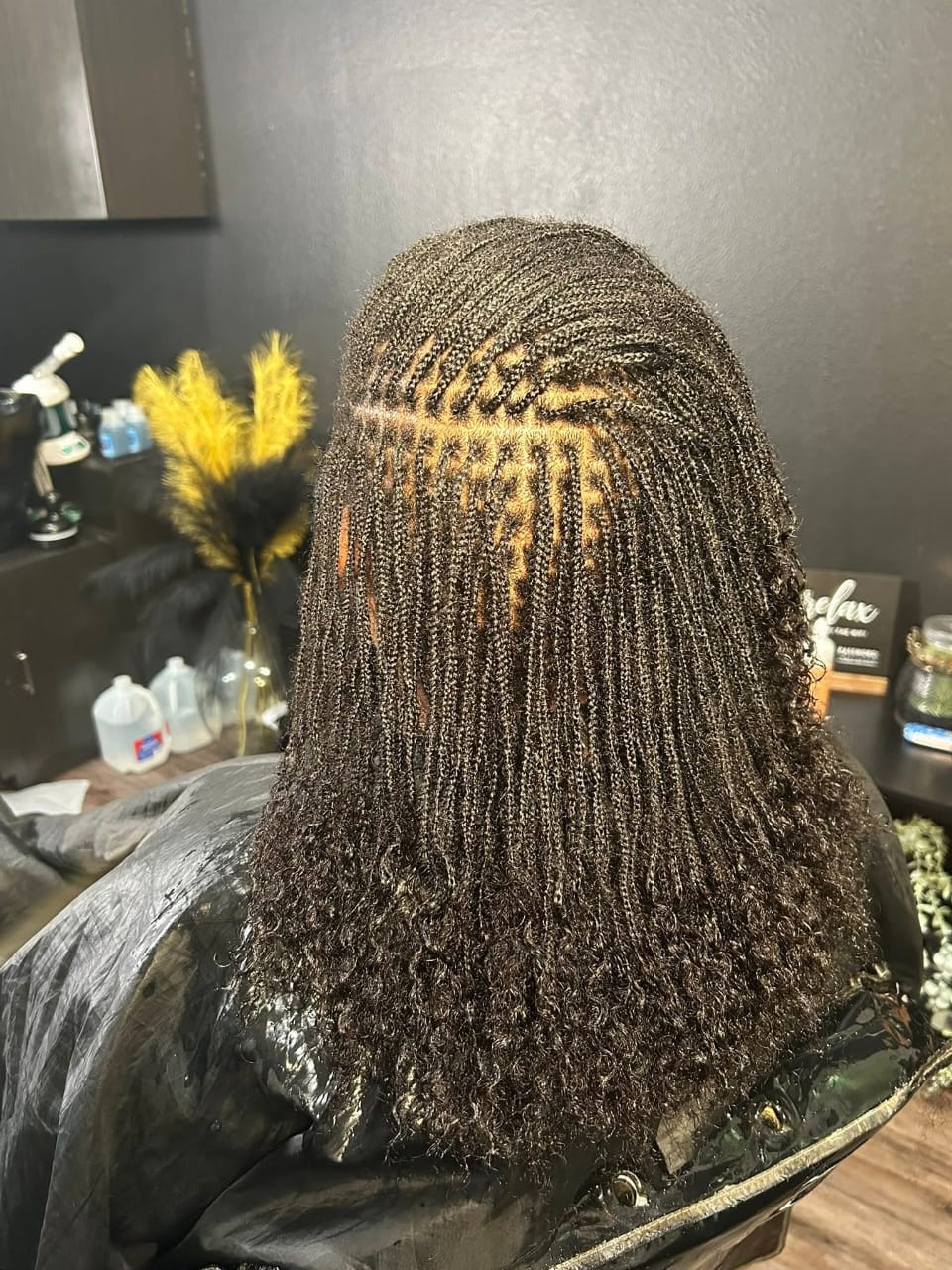 Sisterlocks with Human Hair Extensions